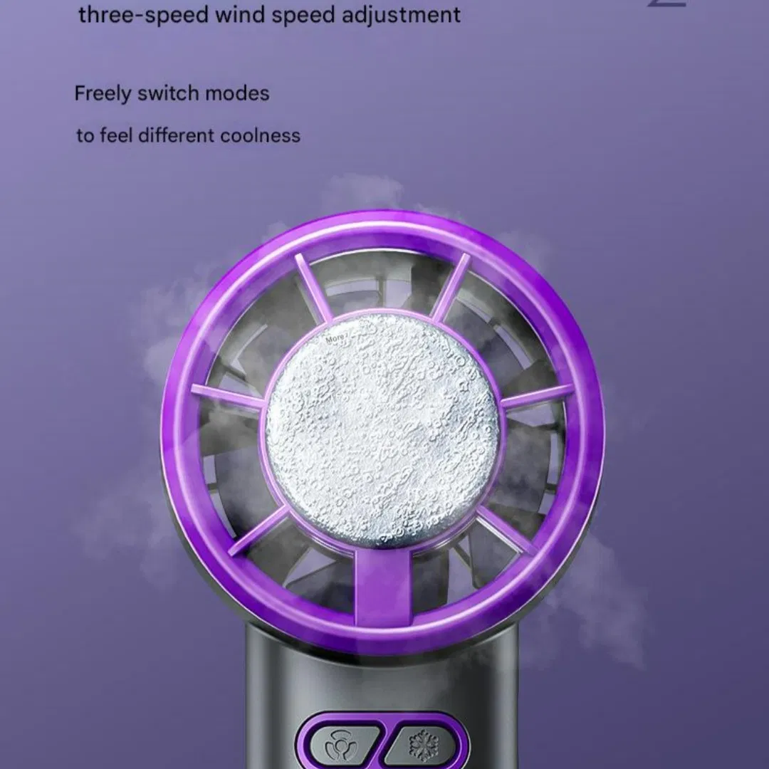 Adjustable Best Jet Exhaust Handheld Turbo Ice Compress Small USB Rechargeable Sports PC Ceiling Fan Rapid Cold Cooling Electric AC Portable Mini Fan for Travel