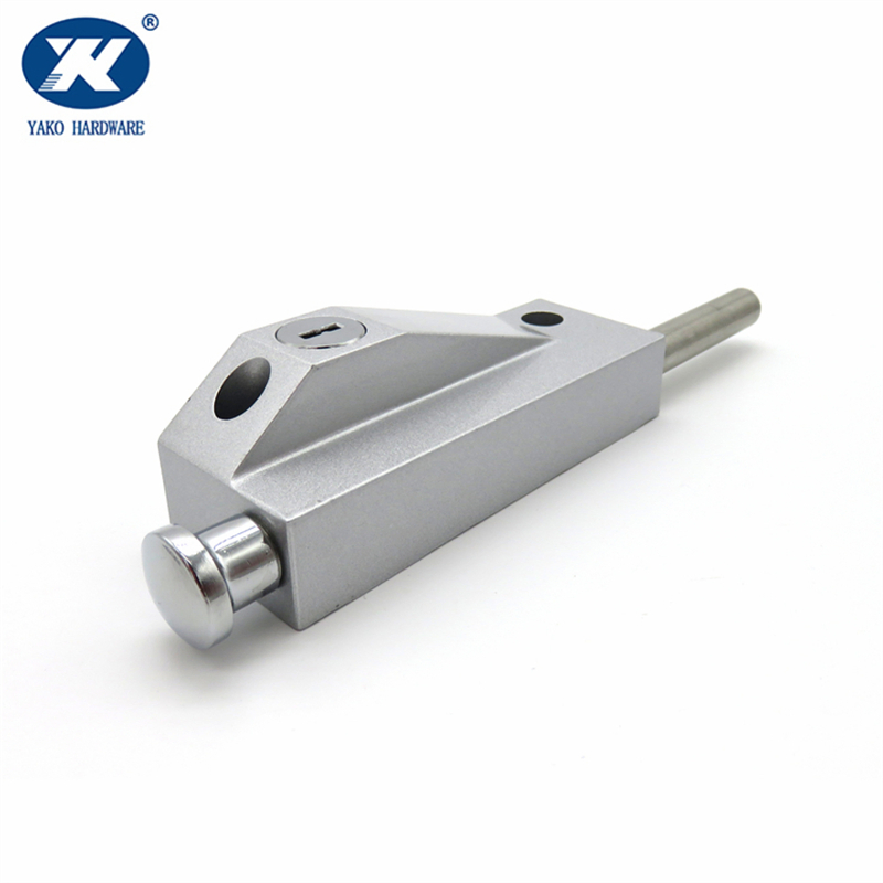 Zinc Alloy Floor Ground Security Safety Hotel Office Building Apartment Wooden Door Metal Door Revolving Spring Bolt Door Lock