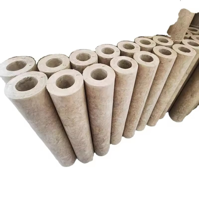 Myreal Fireproof Insulation 80-130kg/M3 Rock Wool Pipe for Stove