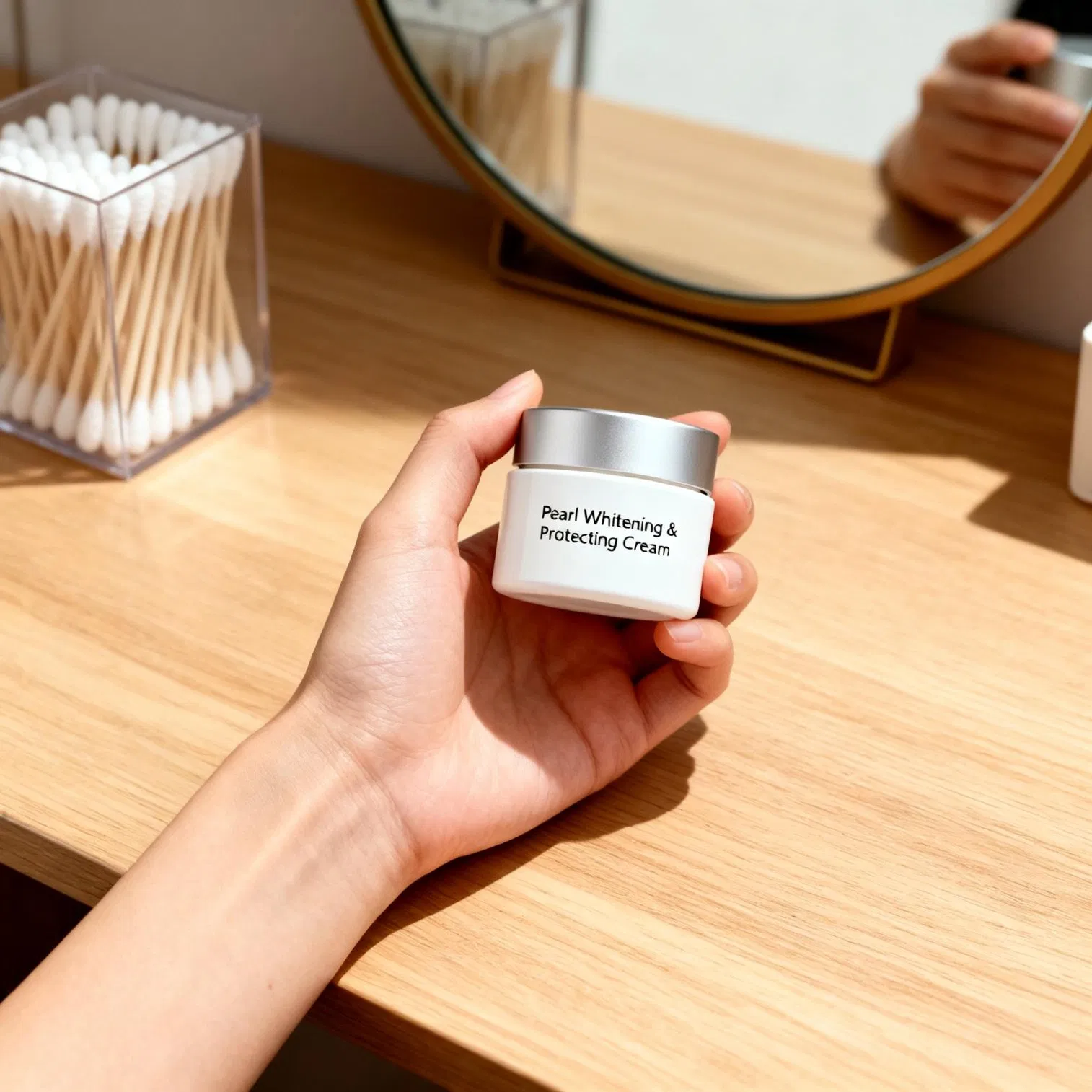 Herbal Based Coverage and UV Block Makeup with Lotus Water for Organic Cosmetic Brands