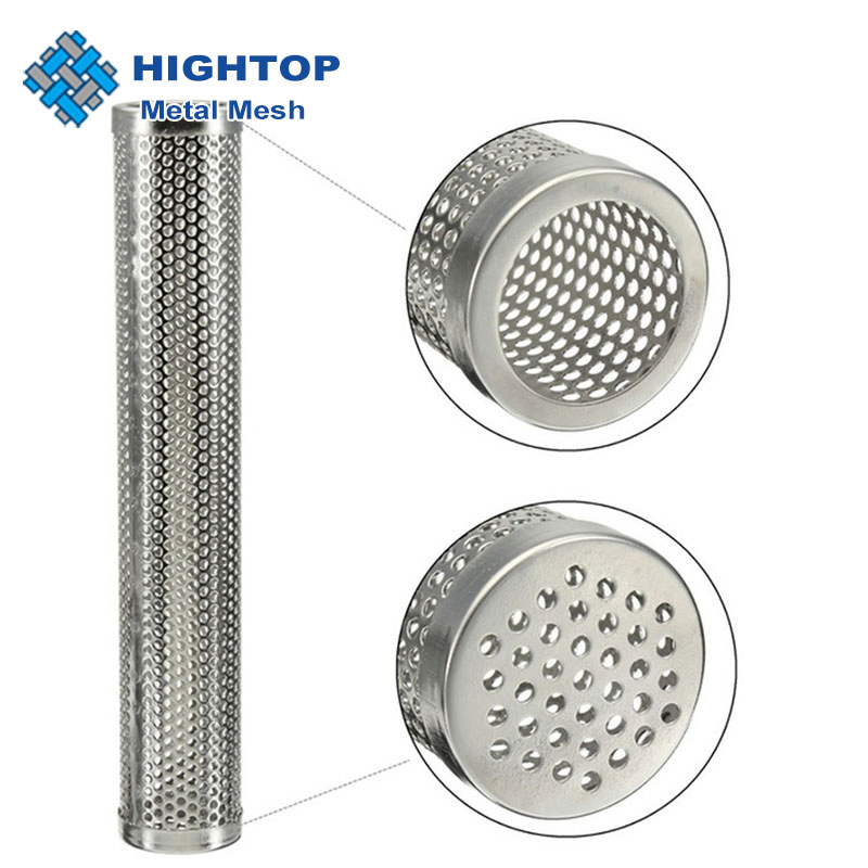 Wood Pellet Perforated Pipe Stainless Steel Smoker Filter Tube for BBQ