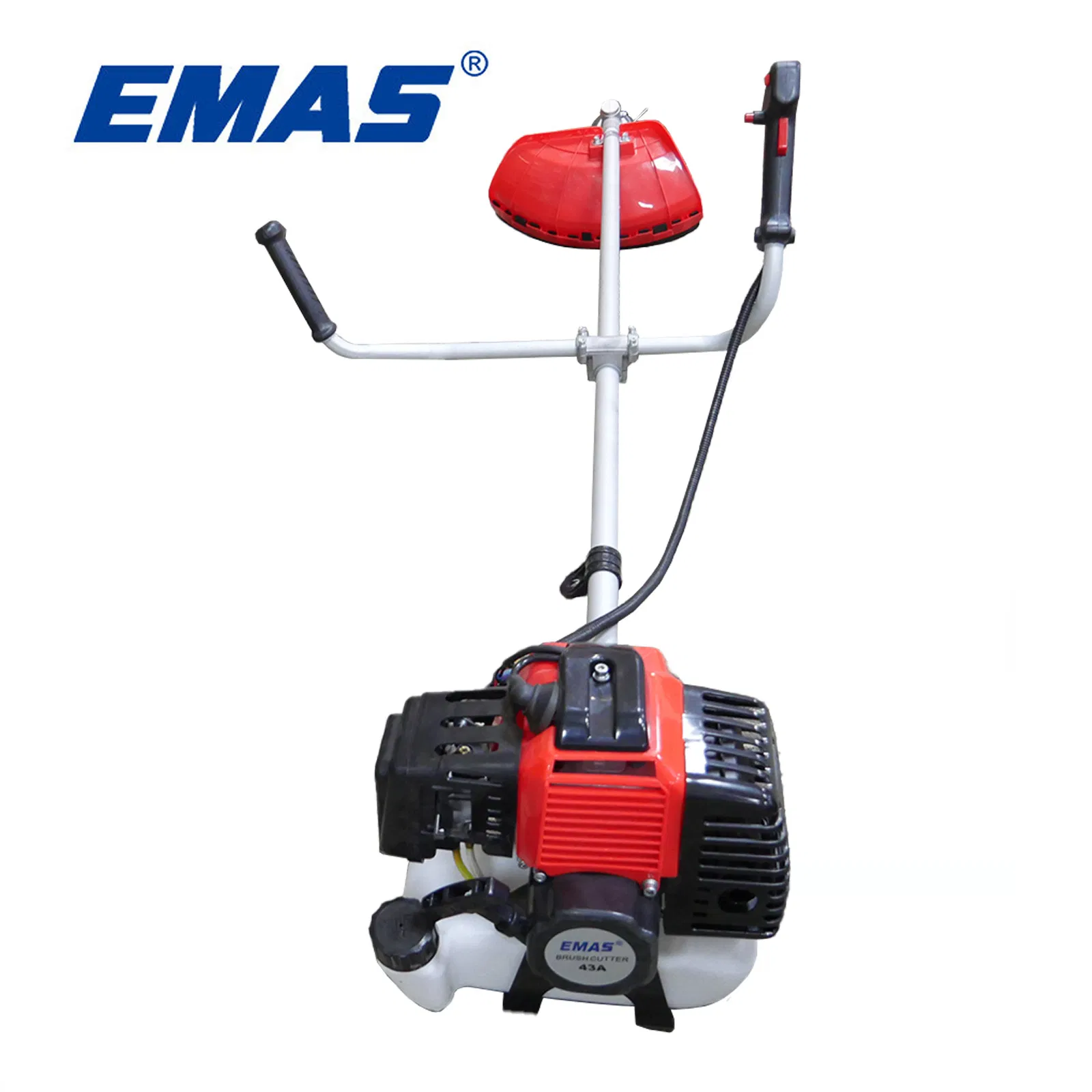 Emas 43cc Brush Cutter Cg430 40-5 Engine 43cc Gasoline Lawn Mower Petrol Grass Trimmer with CE