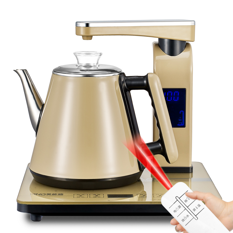 New Anti-Scalding Design LCD Screen Electric Kettle with Tray Water Supply