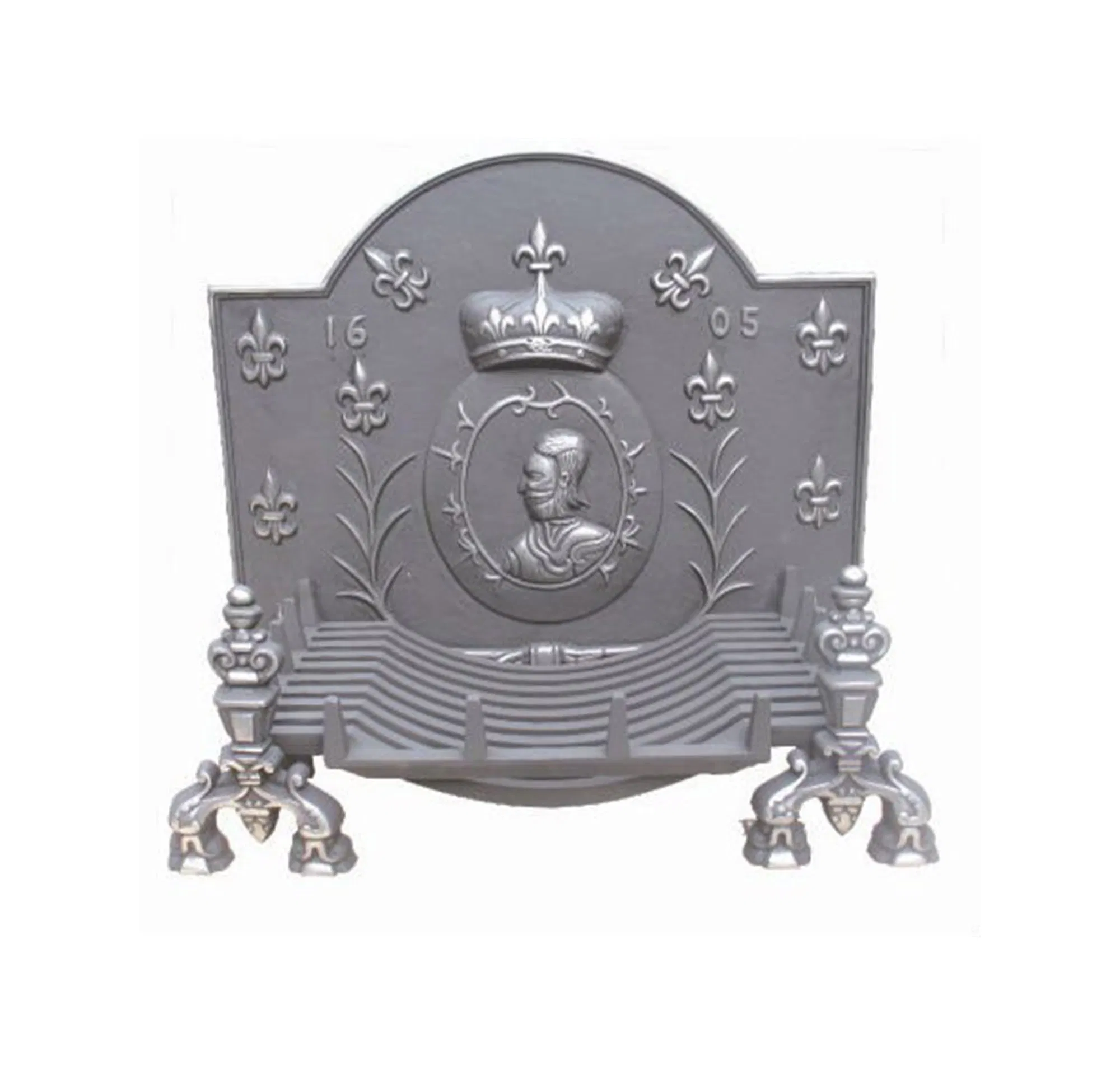 High Efficient Cast Iron Combination Fireplace Stove