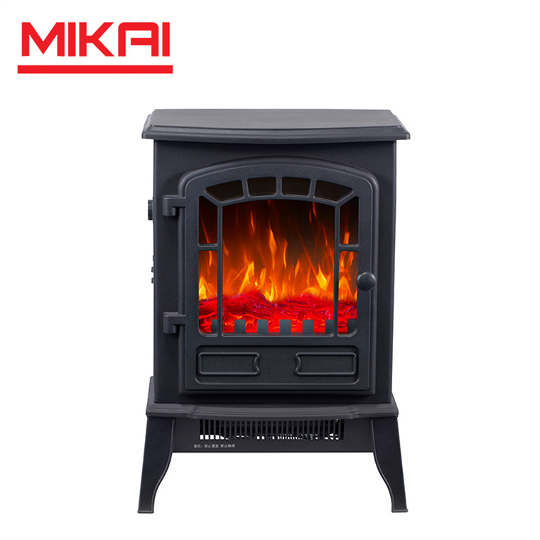 Decorative Furniture Indoor Fireplace Fashion Decorative Freestanding Wood Stove Heater Electric Fireplace Heater for Home Room