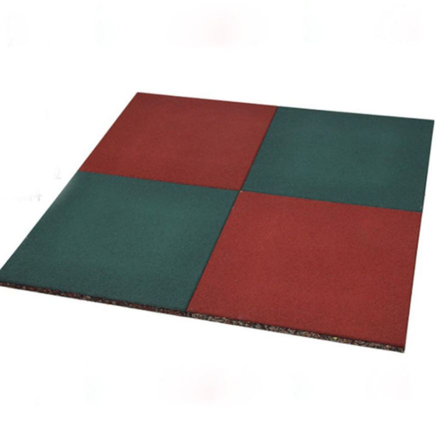 Outdoor Commercial Soundproof Shock-Absorbing Color Gym Flooring Rubber