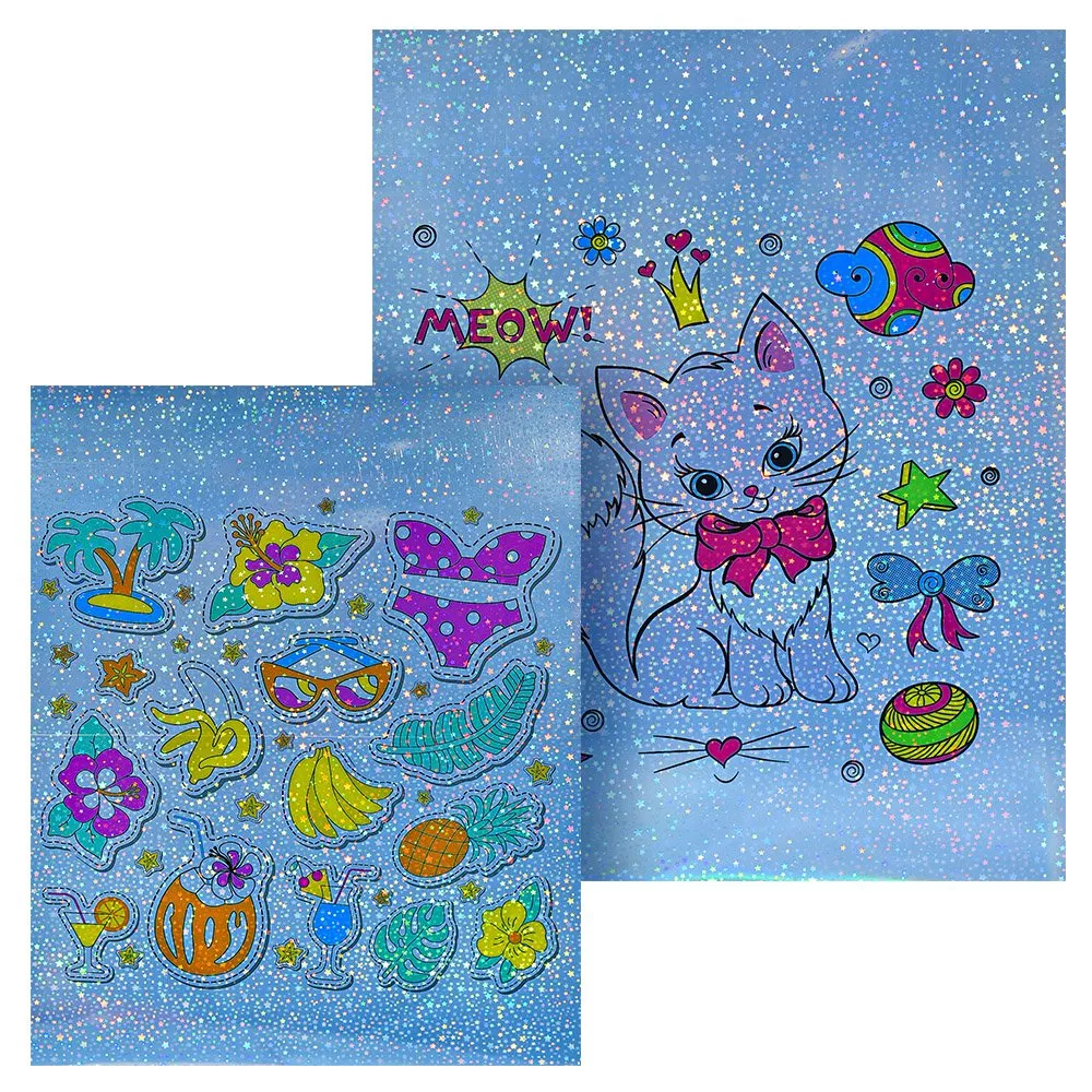 Wholesale Custom Luxury Waterproof Roll Self Adhesive Printing Vinyl Laser Die Cut Hologram Sticker for Essential Oil Bottle