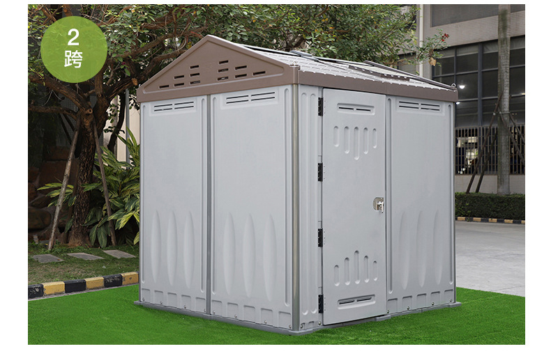 Simple Easy-Assembled Modular HDPE Portable House for Warehouse/Tool Storage