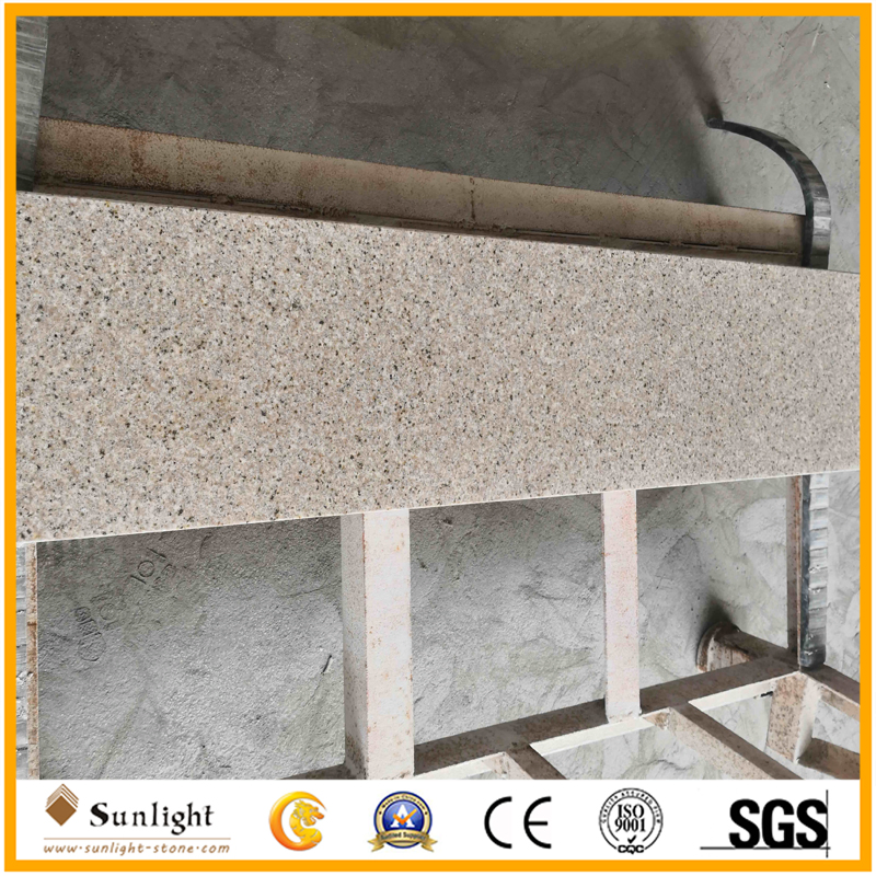 Antislip Marble/ Granite/Basalt/Quartz Stone Straight Single Step Tread Stairs for Indoor/Outside