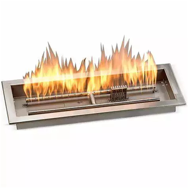 Stainless Steel Cover for Linear Drop-in Fire Pit Pan