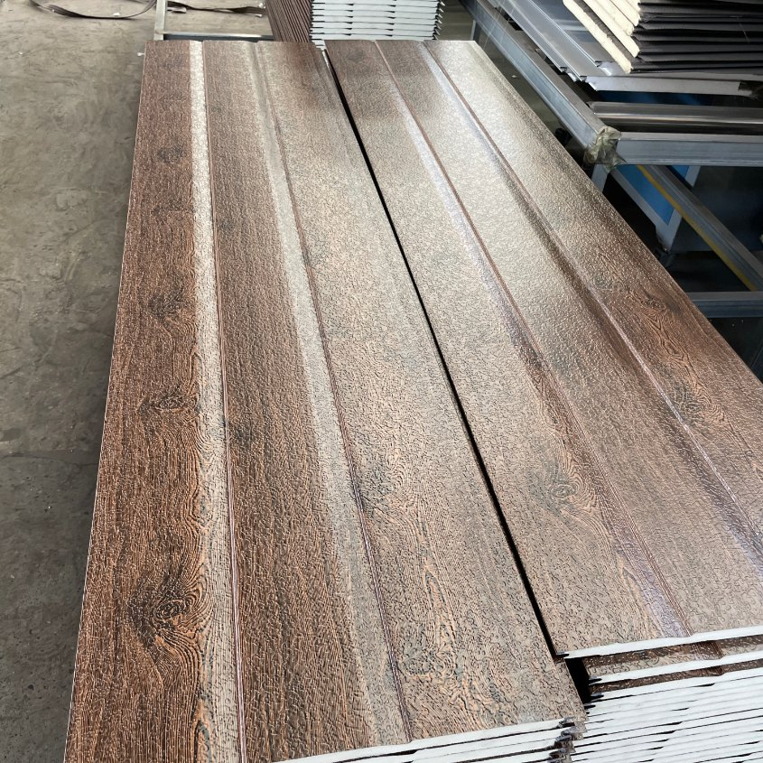 Metal Carved Panel Wall, Exterior Wall Thermal Insulation, Decorative Thermal Insulation Integrated Panel, Acoustic Insulation Sandwich Panel