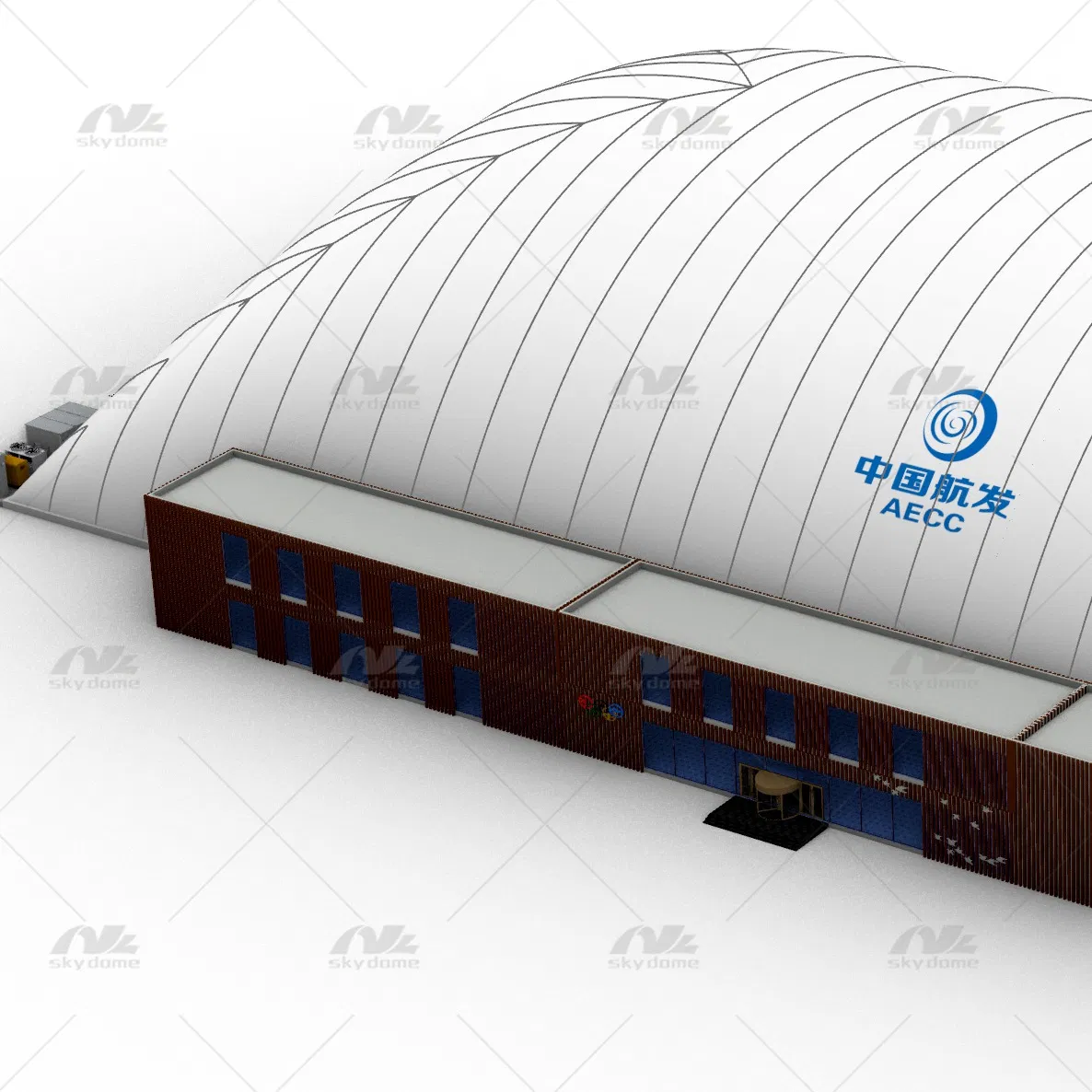 Waterproof Air-Supported Membrane Sports Air Dome