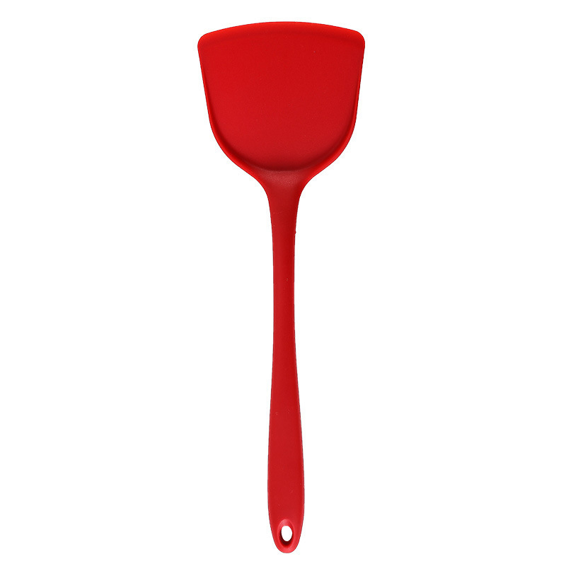 Spot Silicone Kitchenware Set. Household Cooking Spatula, Silicone Spatula for Non-Stick Pans, Spoon, Colander Spoon and Colander Spatula for Wholesale