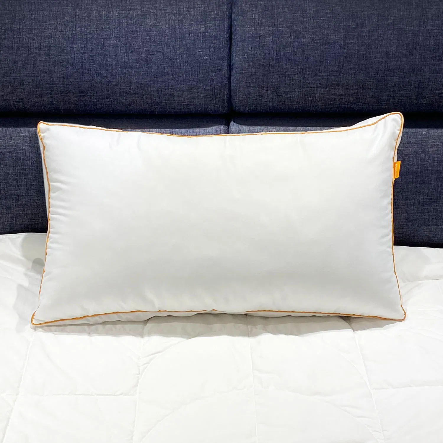 Breathable Rectangle Cotton Cover Down Alternative Soft Medium Firm Adjustable Pillow