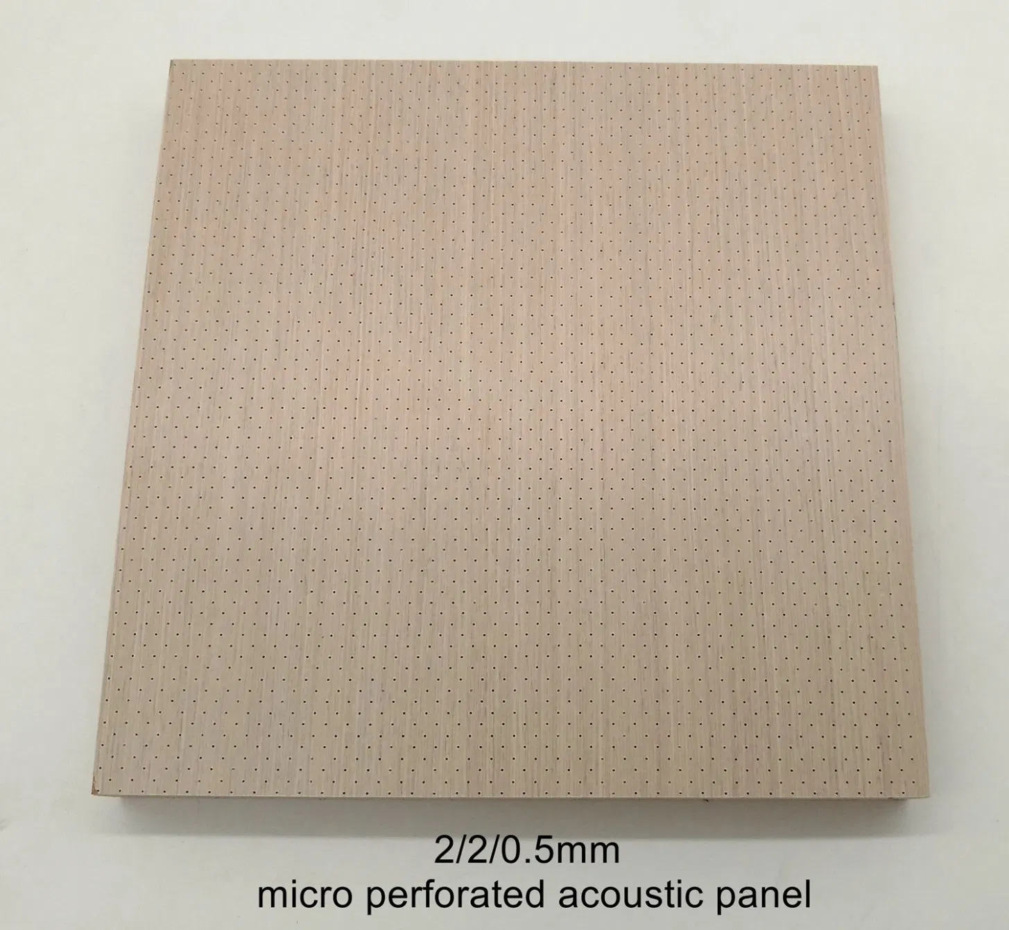 M042 Laminate Finish 2/2/0.5mm Micro Perforated Acoustic Panel
