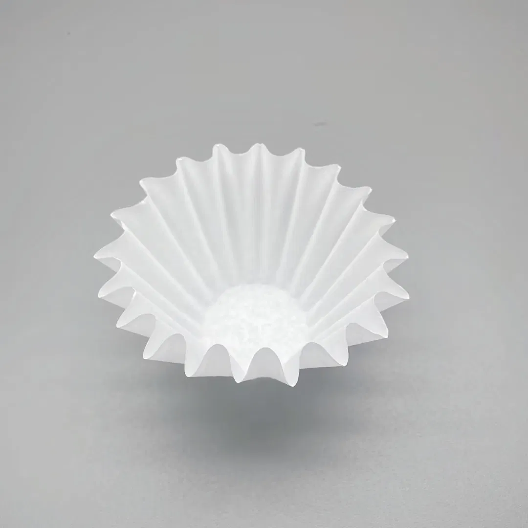 Coffee Filter Papers 50 Sheets 1-4cups Paper Filter 185mm Pour Over Coffee Dripper & Wave Dripper Barista Tools