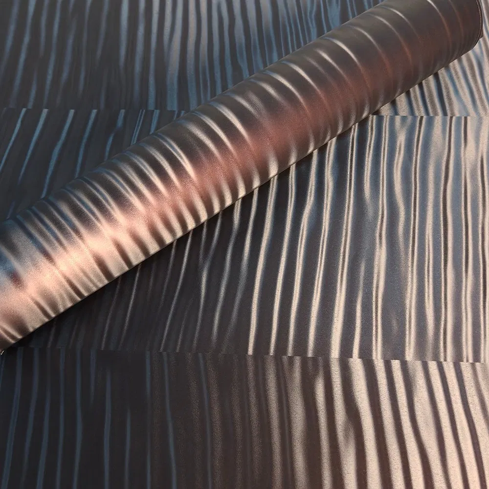 New Design Maple Shadow Wood Grain PVC Film for Decoration Furnitures Wholesale