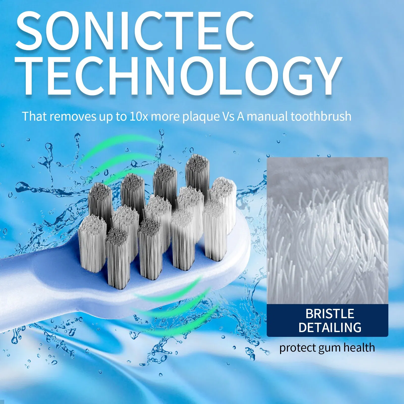 Factory Price Teeth Whitening Powered Waterproof Adult Electric Toothbrush