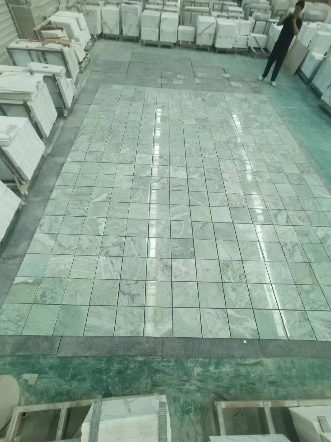 Ming Green Marble Tile: Harmonizing Spaces with The Timeless Beauty of Ming Green
