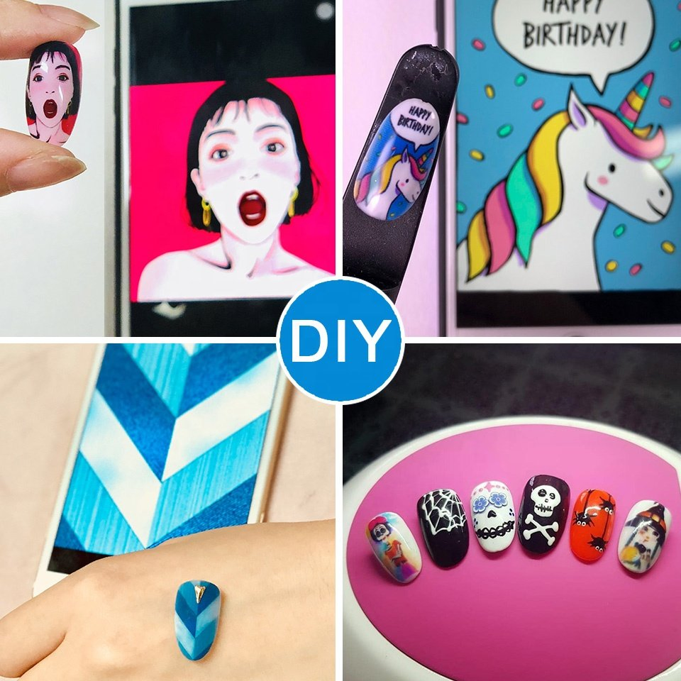 High Quality CE Automatic 3D Nail Art Printing Machine WiFi Intelligent Machine for Fashion and Beauty