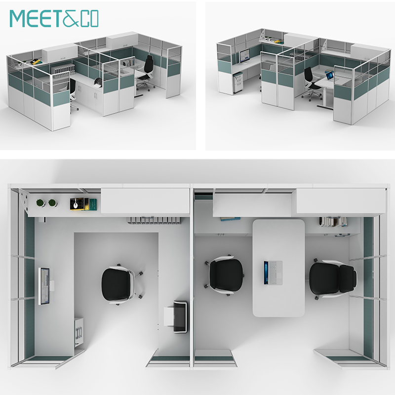 Мебель офисная рабочие места модульные на 6 персон