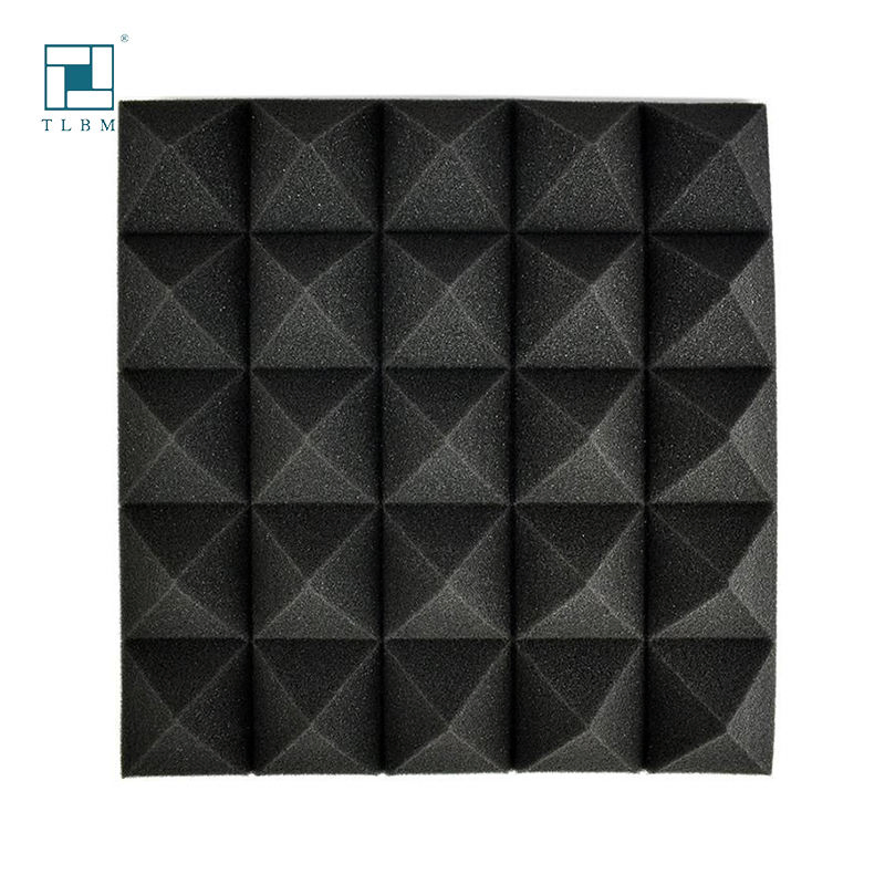 2023 New Wall Tiles Acoustic Panel Foam Fire Retardant Soundproofing Acoustic Foam Pad