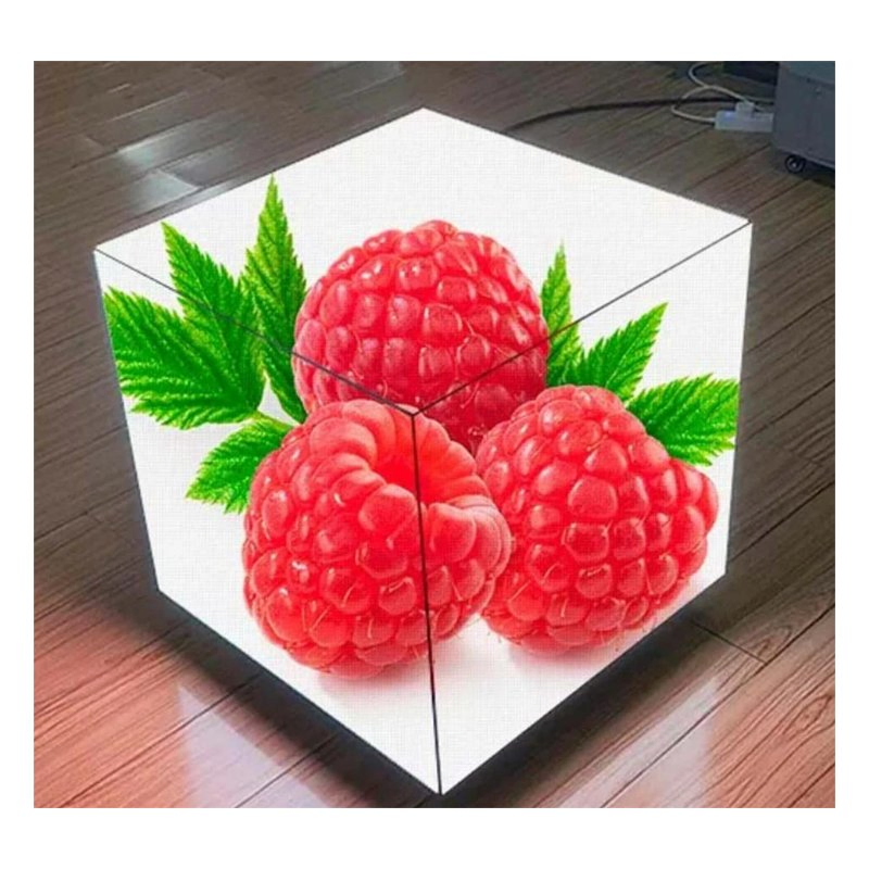 P2 P2.5 P3 P4 Customization HD Bar Stage Indoor Large Screen Cube Full Color LED Display Screen