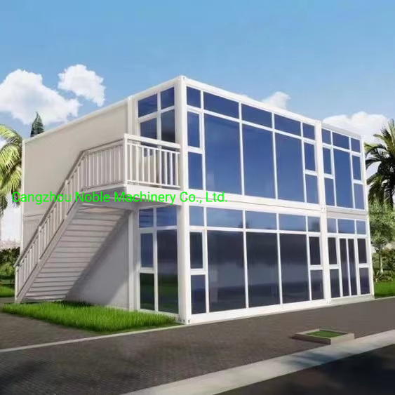 2X 40FT Hq Modular Prefab /Prefabricated Shipping Container House for Holiday Apartment.