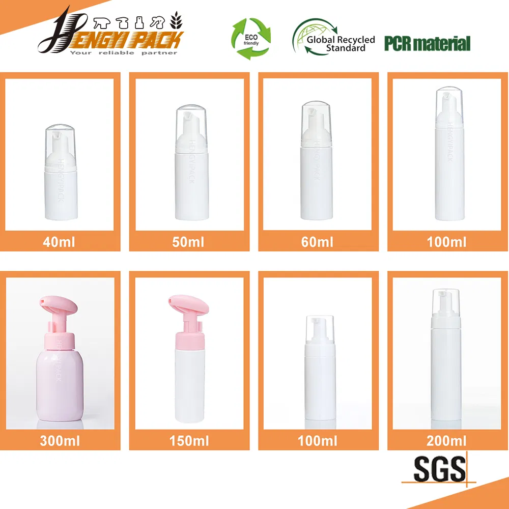 SGS/ISO Plastic Bottle 200/300/500ml Body Lotion/Foam/Shampoo/Soap/Essential Oil/Sprayer Bottle Made by PE/Pet Material in Customized Color