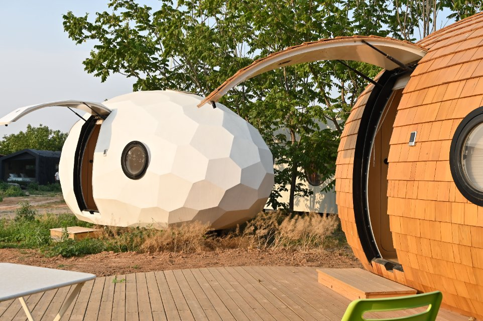 Campsite Space Capsule Prefab Villa House Modular Mobile House Prefabricated House Tiny House