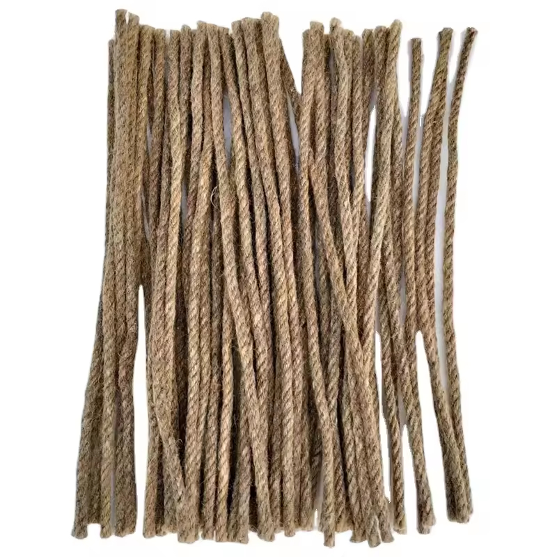 Premium Natural Survival Fire Starter with Waxed Hemps Rope