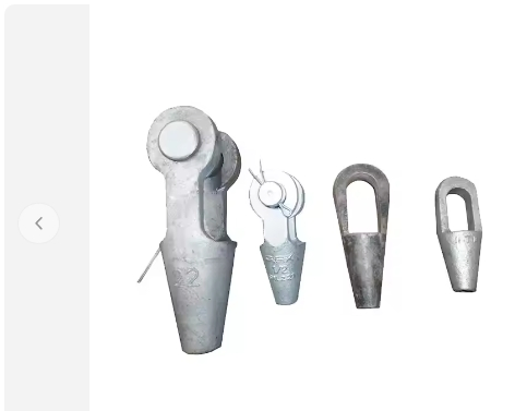 Open Rigging Hardware Rope Swaging Sleeve Ferrule Utility Wire Rope End Wedge Socket/Open Socket for Crane Spare Parts