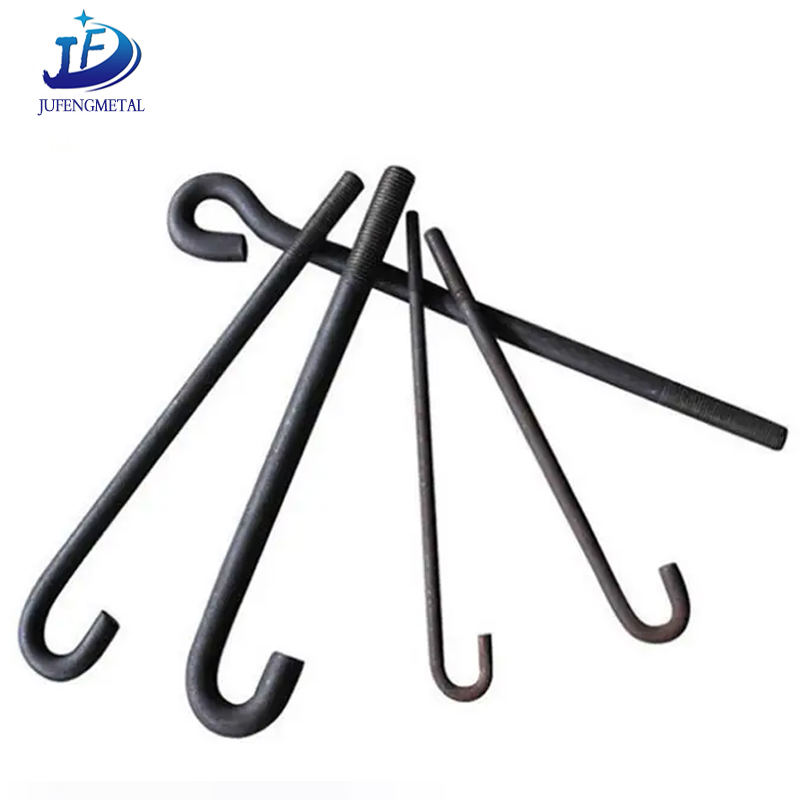 Construction Industry Galvanized Carbon Steel L Type Anchor Bolt