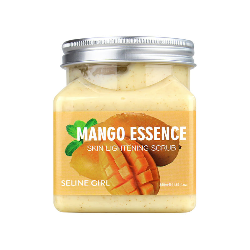 Seline Girl 6 Colors Aloe Vera Mango Lemon Avocado Peach Coconut Body Scrub