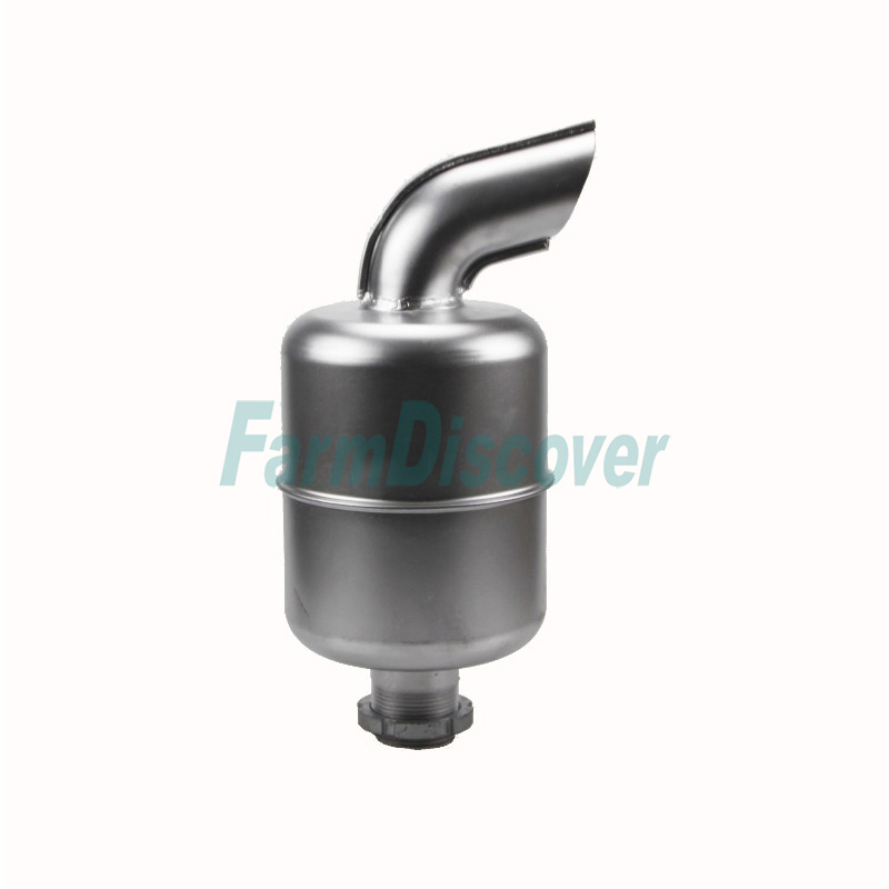 Глушитель S195 для сельхозтехники, стальной