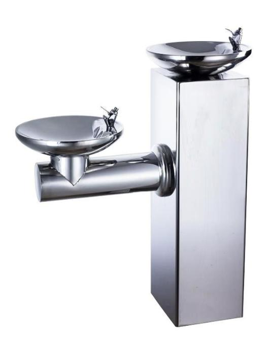 Stainless Steel Wall Mounted Water Fountain with Filtration System Cooler