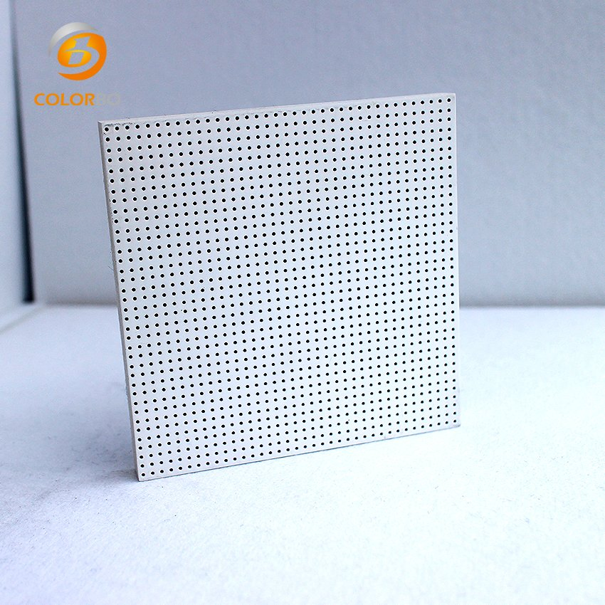 Wooden Perforated Acoustic Panels with Veneer Surface