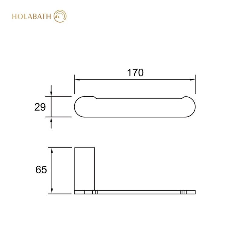 Держатель для туалетной бумаги из нержавеющей стали