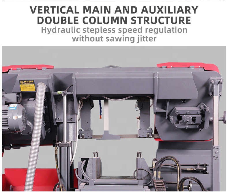 Станок ленточнопильный горизонтальный автоматический с ЧПУ по металлу