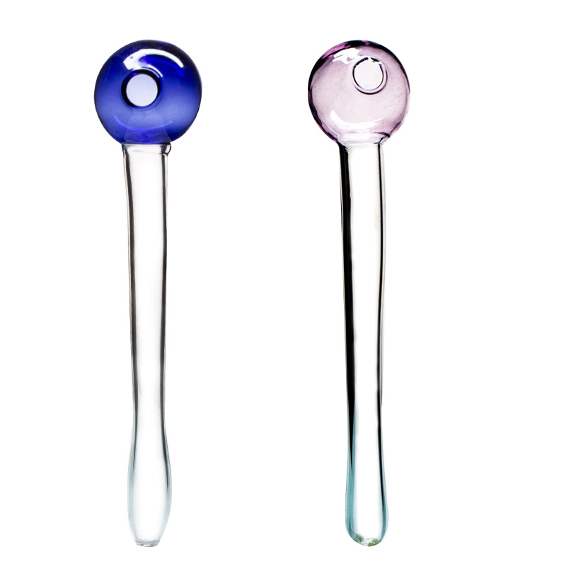 Available Smoking Accessories Sweet Puff Crack Pipe Glass Oil Burner Pipe