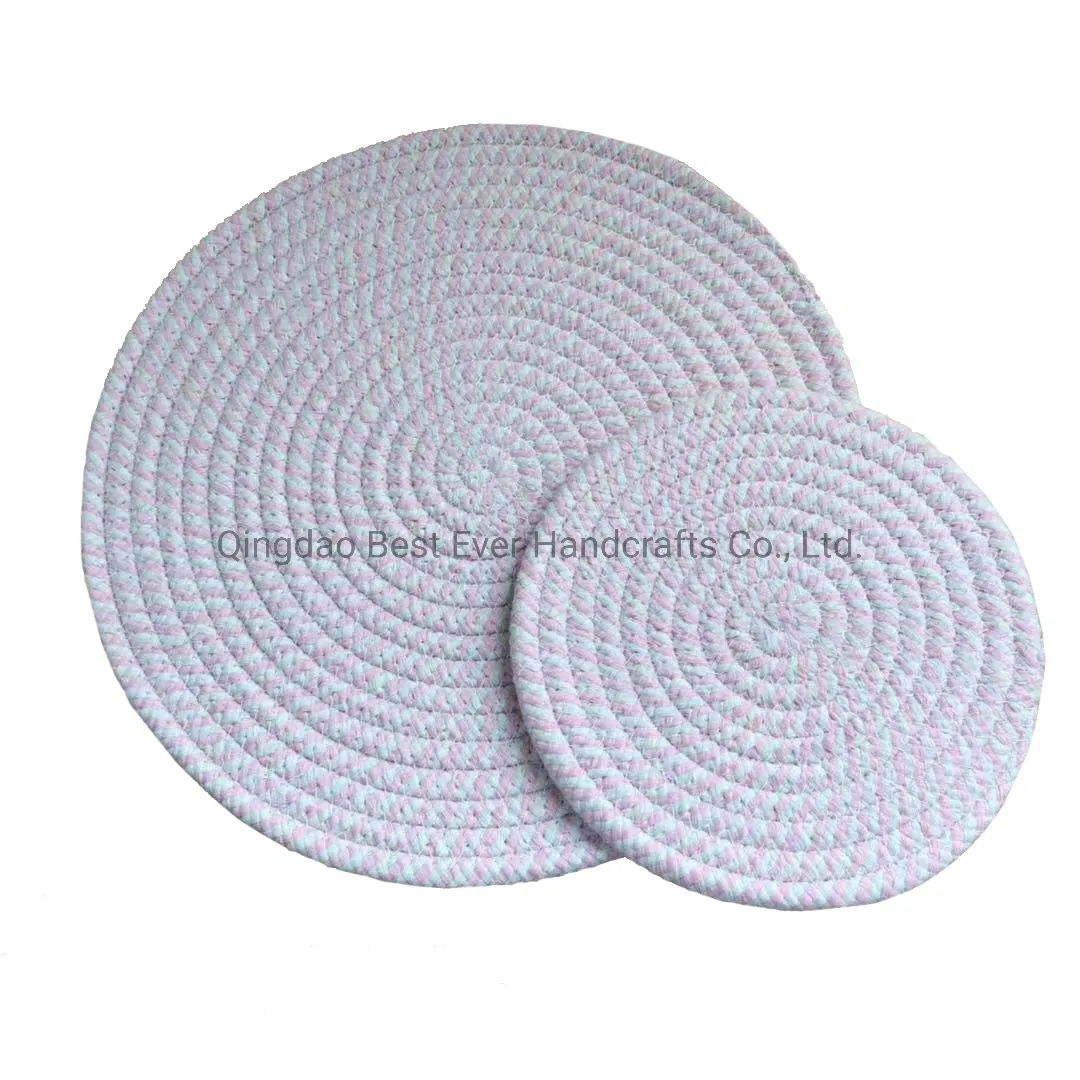 China Supplier Round Place Mats Set of 2
