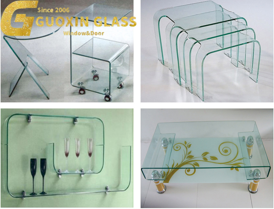 Heat Insulating Tempered Curved Glass for Stylish Curtain Wall Designs