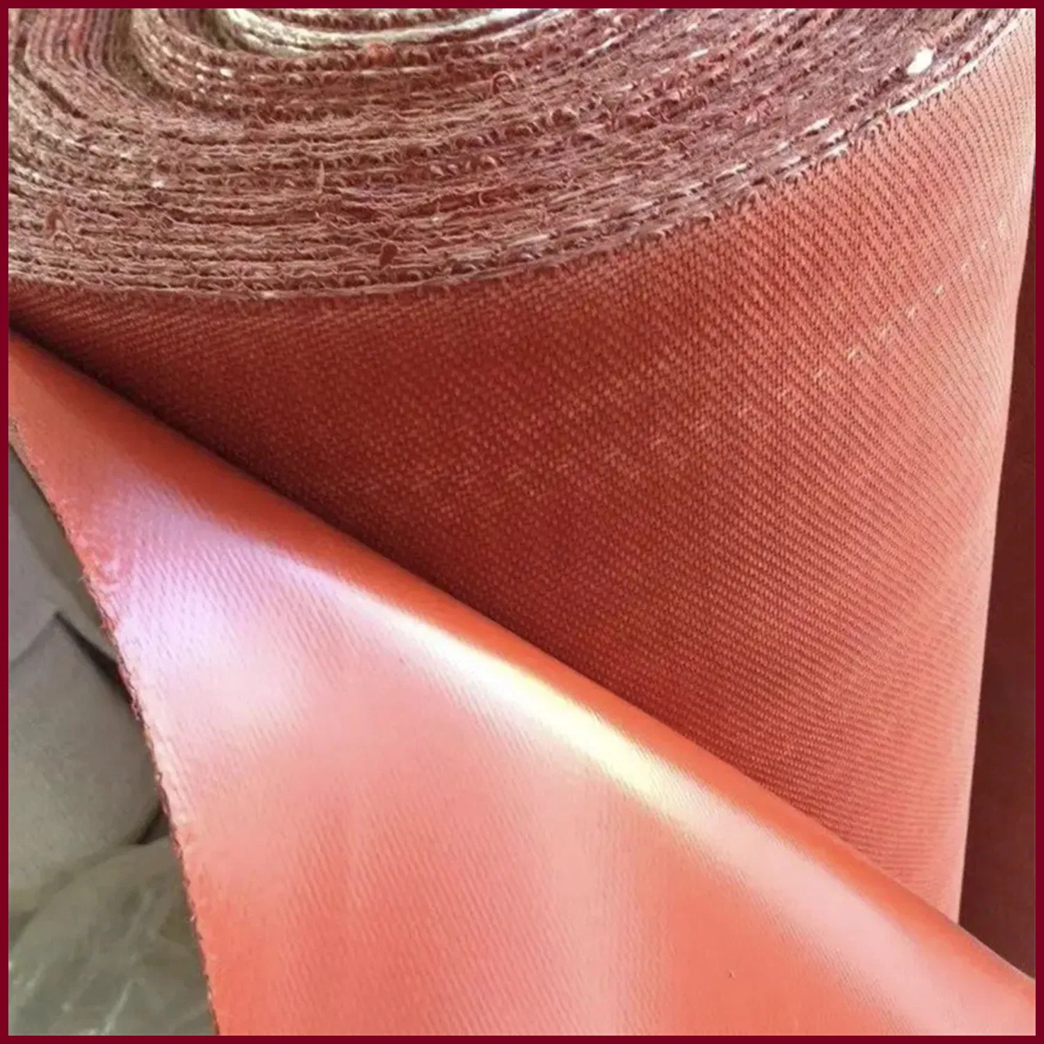 Silicone Rubber Coated Fiberglass Cloth
