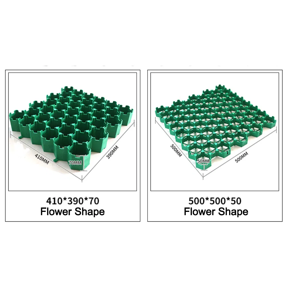 Home Garden Backyard Grass Ground Grid Made by Recycling PP Materials