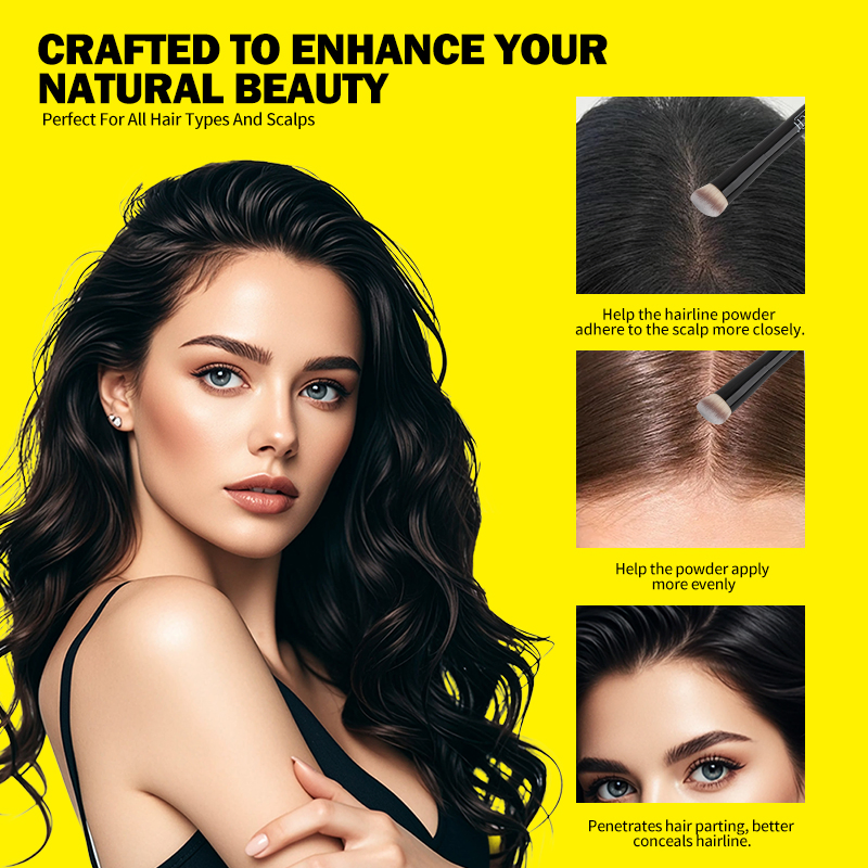 Best Selling Convenient Durable Hairline Powder Blending Brush Cosmetic Tool for Makeup