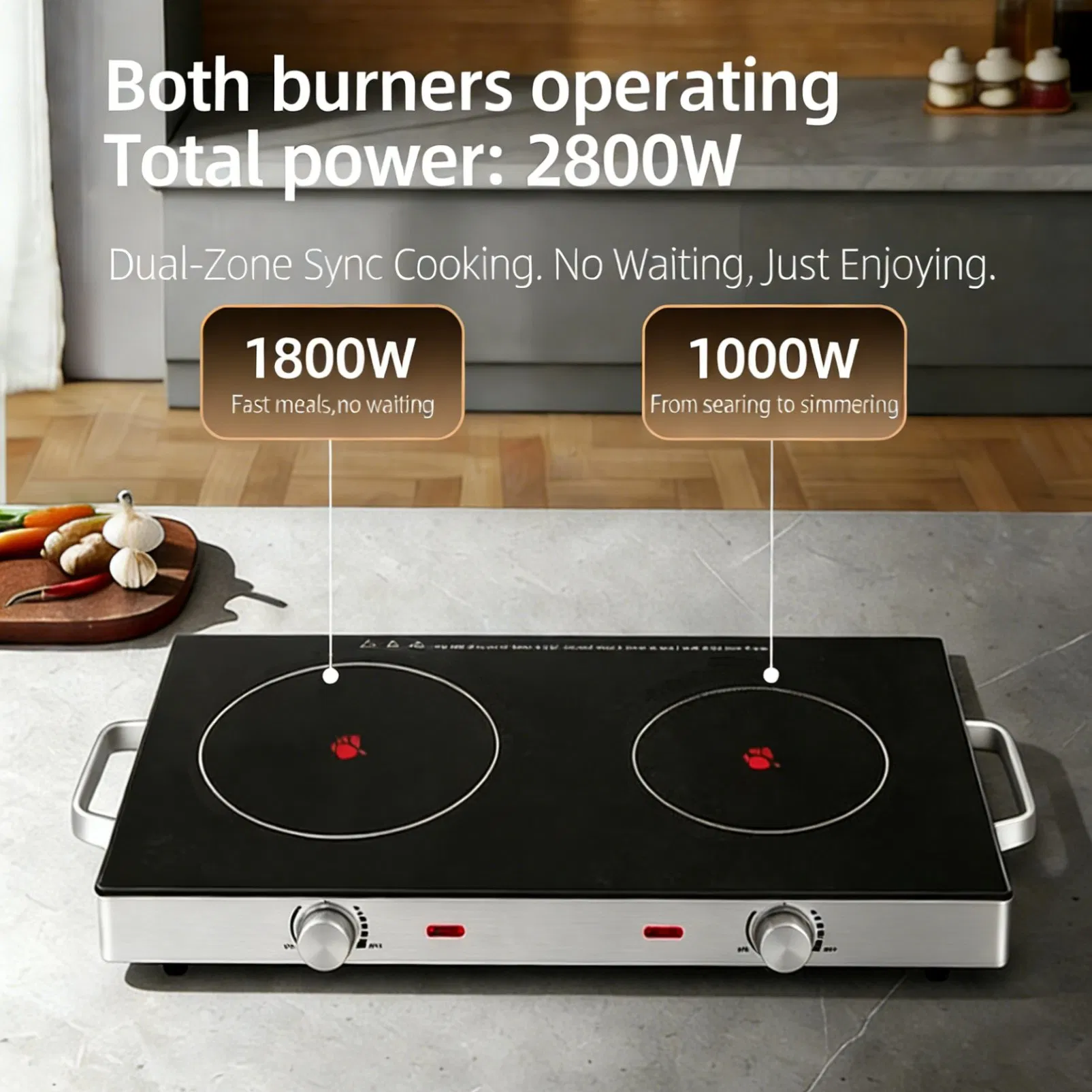 Suitable for All Kinds of Pot Ceramic Cookplate Infrared Cooktop for Home