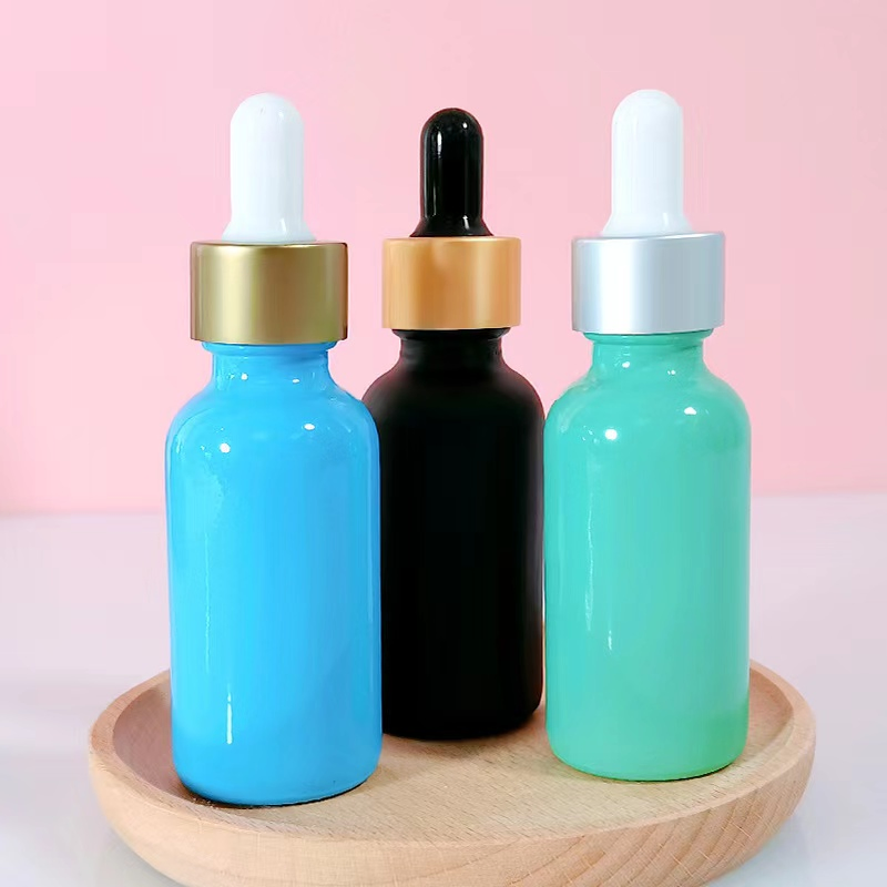 Luxury Custom Glass Dropper Serum Bottle for Hair Oil