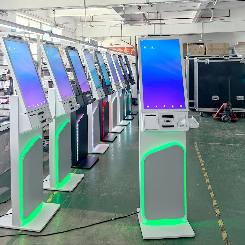 27 Inch LED Self Payment Terminal with POS Stand and Camera