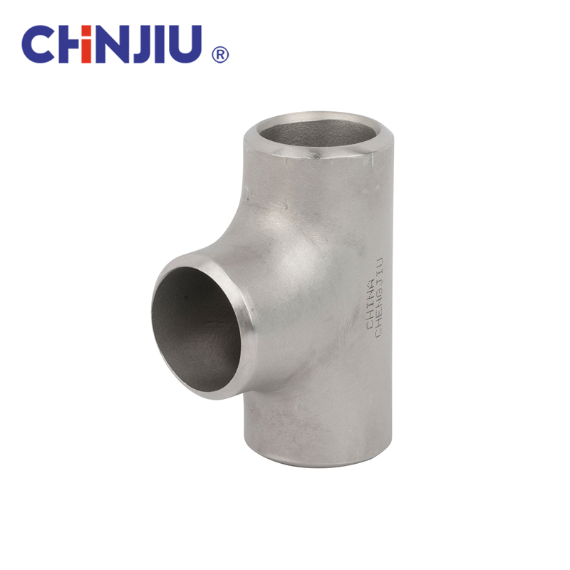 201 304 Stainless Steel Seamless Butt Welding Equal 4-Way Cross Pipe Fititngs