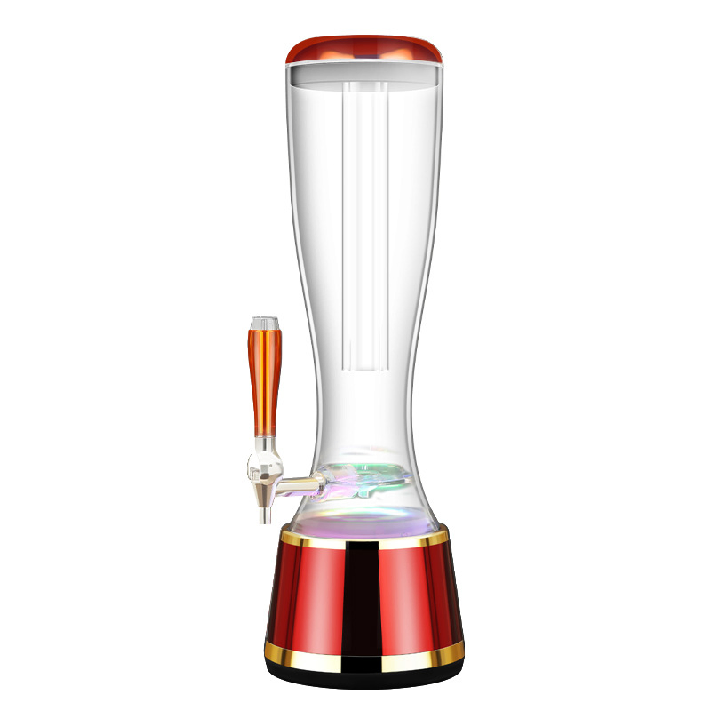 Top Seller Draft 1.5L, 2L, 3L Beer Dispenser LED Light Beer Tower Portable Cocktail Dispenser